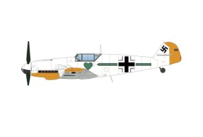 BF 109F-4 Obt Otto Kath, Stab-JG 54 Staraya Russia Dec 1941 Hobby Master HA8762 Scale 1:48