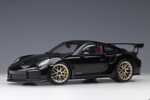 Black Porsche 911 (991.2) GT2 RS Weissach Package AUTOart 78186 Scale 1:18