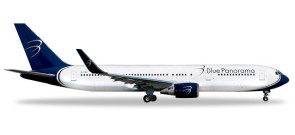 Blue Panorama Boeing 767-300 EI-CMD Citta di Milano Herpa 531559 scale 1:500 