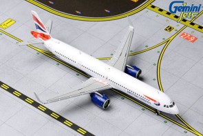 British Airways Airbus A321neo G-NEOP Gemini GJBAW1836 scale 1:400