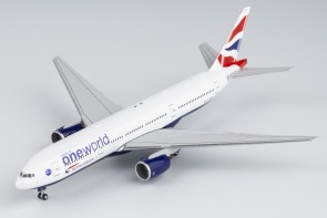British Airways Boeing 777-200ER G-YMMR Oneworld NG Models 72027 Scale 1:400