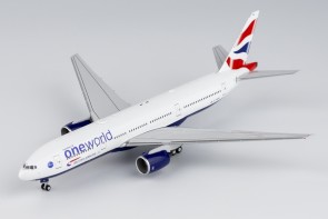 British Airways Boeing 777-200ER G-YMMU Oneworld NG Models 72036 Scale 1:400