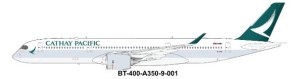 Cathay Pacifics A350-941 B-LQH BT400 by JFox BT-400-A350-9-001 Scale 1:400