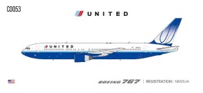  United Airlines Boeing B767-300 Reg: N655UA PAC0053 1:400