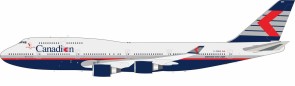 Canadian Airlines Boeing 747-4F6 C-FGHZWith Stand by B-Models-InFlight B-744-FGHZ Scale 1:200 
