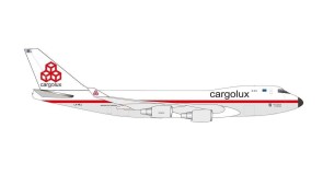 Cargolux Boeing 747-400ERF LX-NCL Herpa City of Ettelbruck 534864 scale 1:500