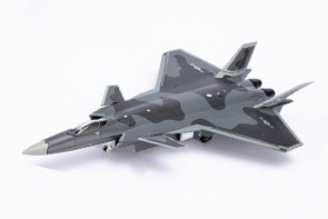 Chinese Air Force J-20 Mighty Dragon Chengdu J-20 by AirForce1 Models AF1-0063AW scale 1:100