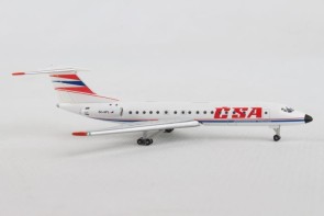 CSA Czechoslovak Airlines Tupolev TU-134A  Herpa 532945 scale 1:500