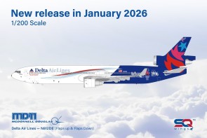 1:200 Delta Airlines Diecast Model Airliners ezToys - Diecast