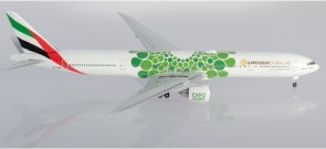 Emirates Boeing 777-300ER A6-ENB Green Sustainability Dubai Expo 2020 Herpa 533720 scale 1:500