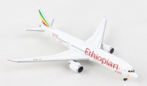 Ethiopian Airlines Boeing 787-9 ET-AUQ Dreamliner Herpa 533966 scale 1:500