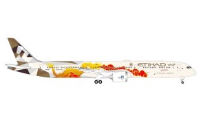 Etihad 787-10 Choose China Boeing Dreamliner A6-BMD Herpa wings 535960 scale 1:500