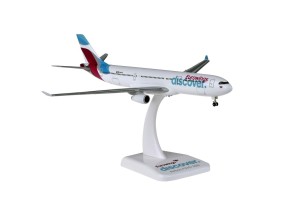 Eurowings Airbus A330-300 D-AFYQ "Discover" Die-Cast with Gears & Stand Hogan HG400EWD001 Scale 1:400