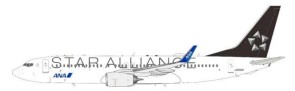 Star Alliance-All Nippon Airways ANA Boeing 737-881 (W) JA851AN InFlight-JFox JF-737-8-043 Scale 1:200