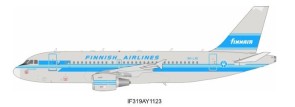 Finnair Airbus A319  OH-LVE Retro Scheme With Stand InFlight200 IF319AY1123 Scale 1:200