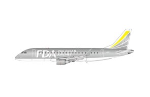 Fuji Dream Airlines Embraer 175 E-175 JA10FJ Silver Livery JCWings EW4175003 Scale 1:400