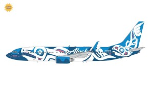 Alaska Airlines B737-800 N559AS “Xáat Kwáani” (Salmon People) Flaps down G2ASA1246F  Gemini Scale 1:200