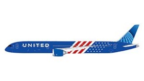 United Airlines Boeing B737-800W Stars and Stripes Reg: N78285 GJUAL2447 Gemini Jets 1:400