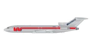 Western Boeing 727-200 (1980s polished livery) N2805W Die-Cast Model Gemini200 G2WAL494 Scale 1:200