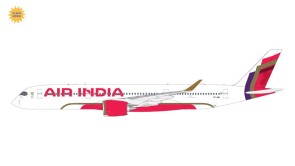 Air India A350-900 VT-JRH flaps down GJAIC2254F Gemini Jets scale 1:400