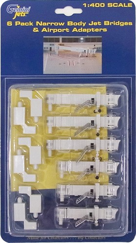 GeminiJets Jetway AirBridge Set 1 For Narrow Body Planes Scale  1:400 GJARBRDG1