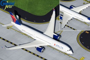 19 cm Solid Delta Airbus A350-900 passager Avion Diecast PLANE AIRCRAFT MODEL 