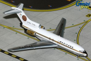 Mexicana Boeing B727-100 Azteca de Oro polished belly Reg: XA-SEJ GJMXA2351 Gemini Jets 1:400