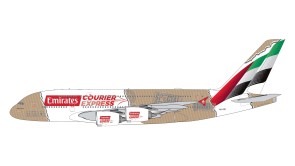 Emirates Airbus A380-800 Emirates Courier Express titles Reg: A6-EET GJUAE2384 Gemini Jets 1:400