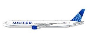 United (current livery) B767-400ER GJUAL2152 Gemini Jets  Scale 1:400