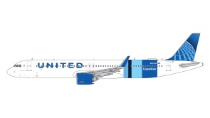 United Airlines Airbus A321neo Coastliner Reg: N94750 GJUAL2423 Gemini Jets 1:400