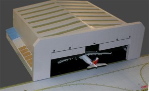 New and Improved Widebody Aircraft Hanger GJWBHGR2 GeminiJets scale 1:400 