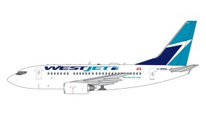 WestJet Boeing 737-600 C-GWSL GeminiJets GJWJA2259 scale 1:400