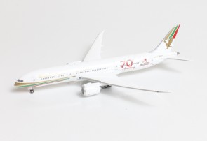 Gulf Air Boeing 787-9 Dreamliner A9C-FG "Gulf Air 70th" Phoenix 04299 scale 1:400