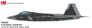 F-22 Raptor Nellis AFB, March 2022 HA2828 Hobby Master Scale 1:72