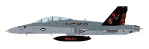 *F/A-18D Hornet VMFA(AW)-224 Bengals 2009 Hobby Master HA3543 scale 1:72