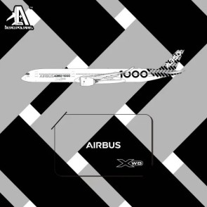 Airbus House Airbus A350-1000 Carbon Fiber House Livery Reg: F-WLXV HA35K0011 Aero Polaris 1:400