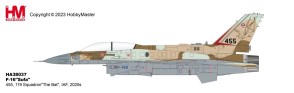 Lockheed F-16I Sufa Fighting Falcon Israel 119 Squadron “The Bat”, IAF (with 4 x MK.117) HA38037 Diecast Model Hobby Master Scale 1:72