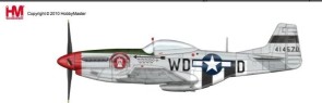 P-51D Mustang Captain Ted Lines, 335 FS, 4 FG HA7750 Hobby Master Scale 1:48