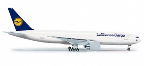 Herpa Lufthansa Cargo 777-F REG# D-ALFA 1:500