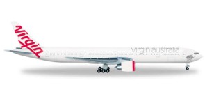 Virgin Australia 777-300ER Reg# VH-VPD Herpa HE526593 1:500
