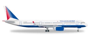 Transaero  TU 214 (tu 204) Reg# RA-64549 Herpa HE526678 1:500