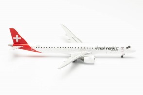 Helvetic Airways Embraer E195-E2 HB-AZI Herpa Wings Die-Cast 572286 Scale 1:200 