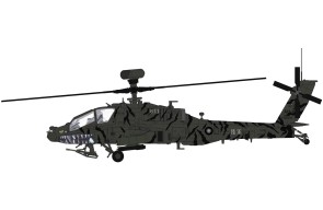 AH-64E Apache Guardian 811 Taiwan Army Tiger Shark Yellow Eyes HH1226 Hobby Master 1:72