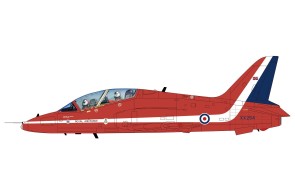 RAF Hawk T.1A Red Arrows 1989 Silver Jubilee Celebration XX264 HU1003 Hobby Master 1:48