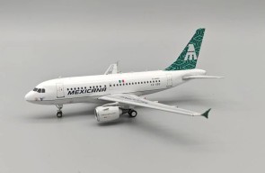 Mexicana Airbus A318-111 XA-UBQ with stand IF318MX0824 InFlight Models 1:200