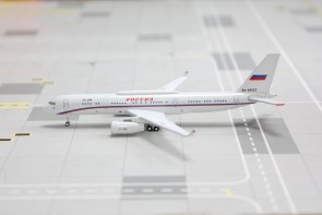  Tu-214SUS Rossiya Special Flight Detachment Россия Die-Cast Panda Models 202211 Scale 1:400