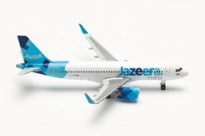 Jazeera Boeing Airbus A320neo 9K-CBB الجزيرة die-cast Herpa Wings 536387 Scale 1:500