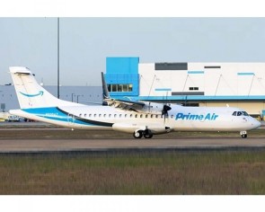 Amazon Prime Air ATR 72-500F N967AZ JC4SIL500 JCWings  scale 1:400		