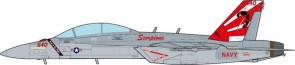 EA-18G Growler U.S. NAVY, VAQ-132 Scorpions, 2021 JC wings JCW-72-F18-017 scale 1:72