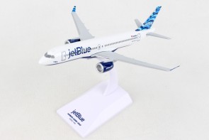 Jet Blue Airbus A220-300 N3044J "Dawning of a Blue Era" With Stand Skymarks SKR1092 scale 1:200